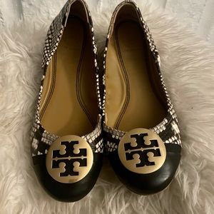 Tory Burch Minnie Cap-Toe Ballet Flats